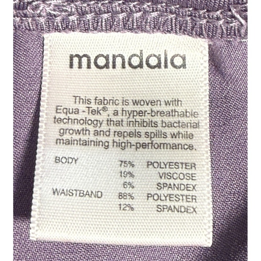 Mandala Scrub Set Mauve Medium Top & Bottoms Medical Dental Workwear NWOT - Picture 7 of 9